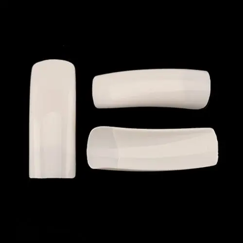 White Perfect Square műköröm tipek, 20db, különböző méretek