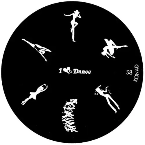 Körömnyomdás mintasablon S8 - különböző minták