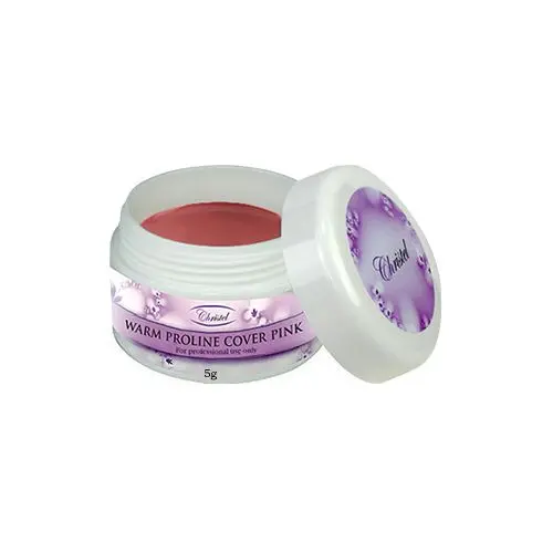 UV gél Christel - Warm Proline Cover Pink, 5g/műköröm építő zselé