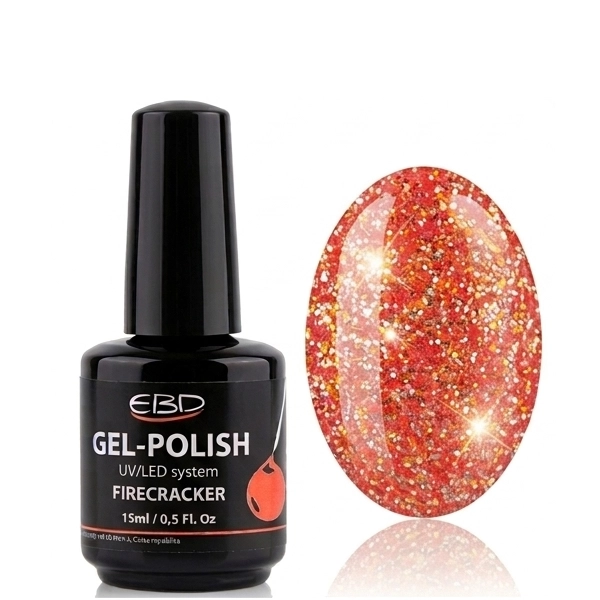 UV gél lakk 15ml - Firecracker/gél lakk készítés