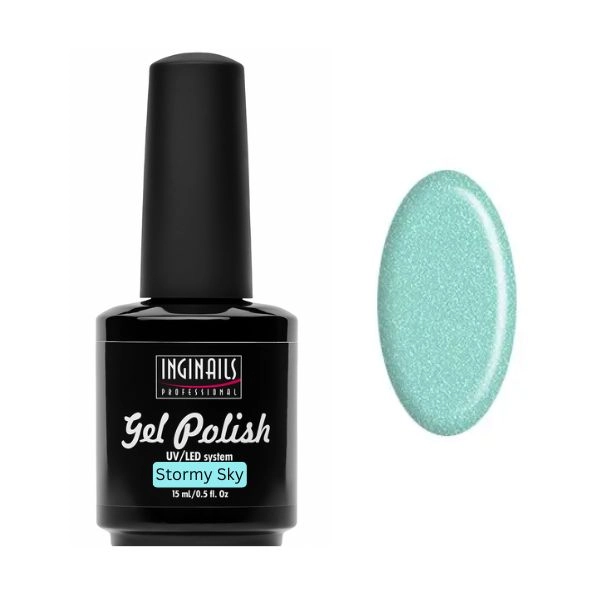Inginails Stormy Sky 15ml - Gel Polish, 2in1/gél lakk készítés
