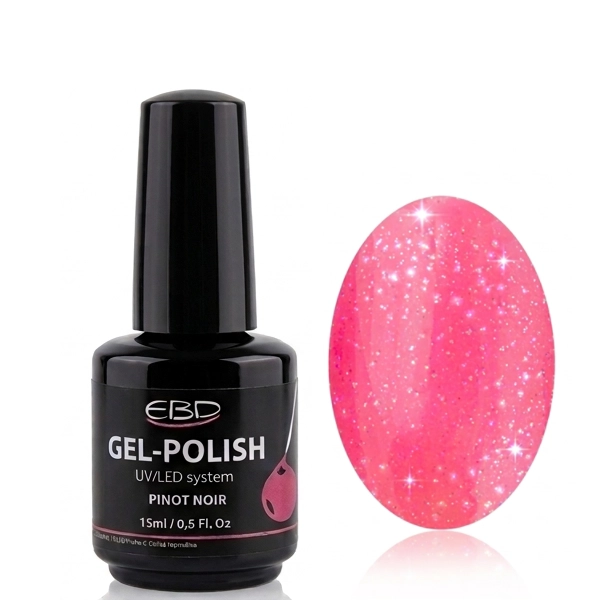 UV gél lakk 15ml - Pinot Noir 218/gél lakk készítés