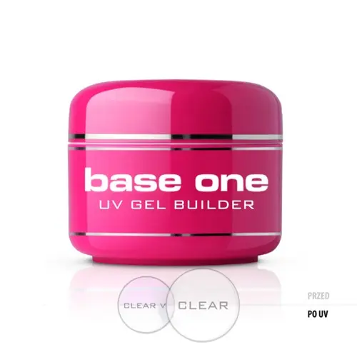 Silcare Base One Gel – Clear, 5g/műköröm építő zselé