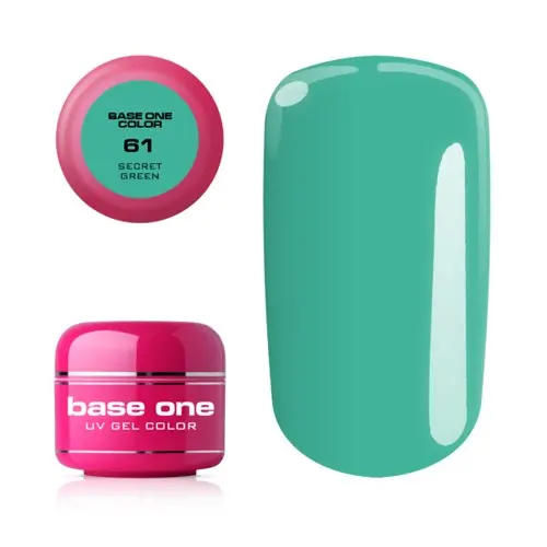 Gel Silcare Base One Color - Secret Green 61, 5g
