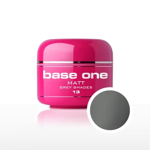 Gel Silcare Base One Matt - Grey Shades 13, 5g