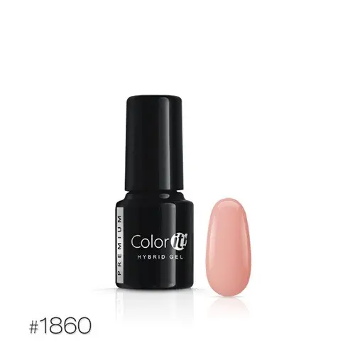 Gél lakk -Silcare Color IT Premium 1860, 6g/gél lakk készítés