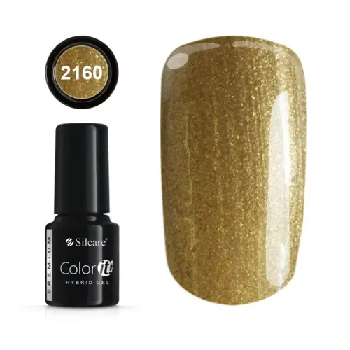 Gél lakk -Silcare Color IT Premium Gold 2160, 6g/gél lakk készítés