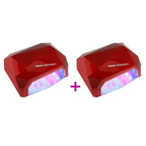 2 x Piros LED lámpa - 66W