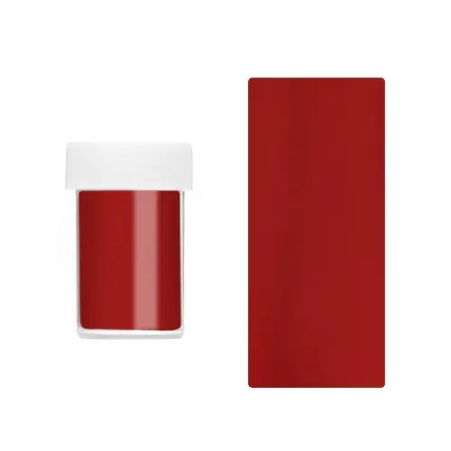 Körömdíszítő fólia - piros