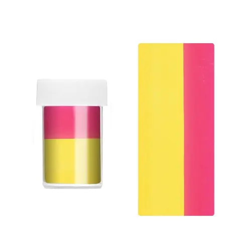 Körömdíszítő fólia - két színben