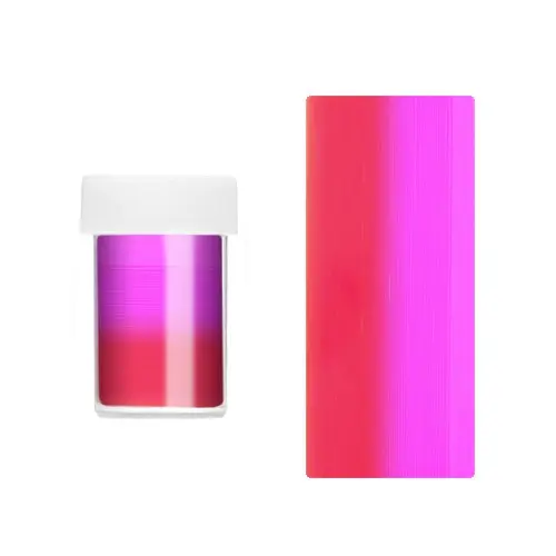 Körömdíszítő fólia - rózsaszín piros színben