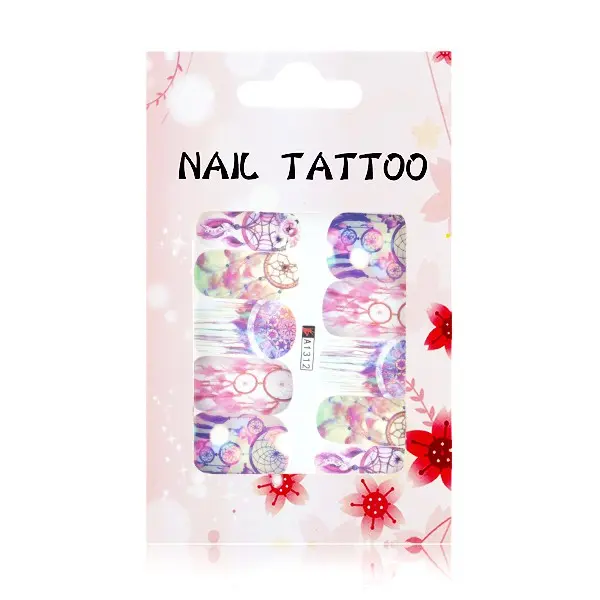 Luxus vizes matricák a köröm díszítésére – Állomfogó – A1312 