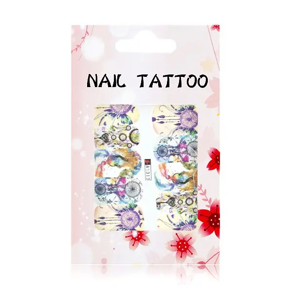 Luxus vizes matrica a köröm díszítésére – Állomfogó – A1313 