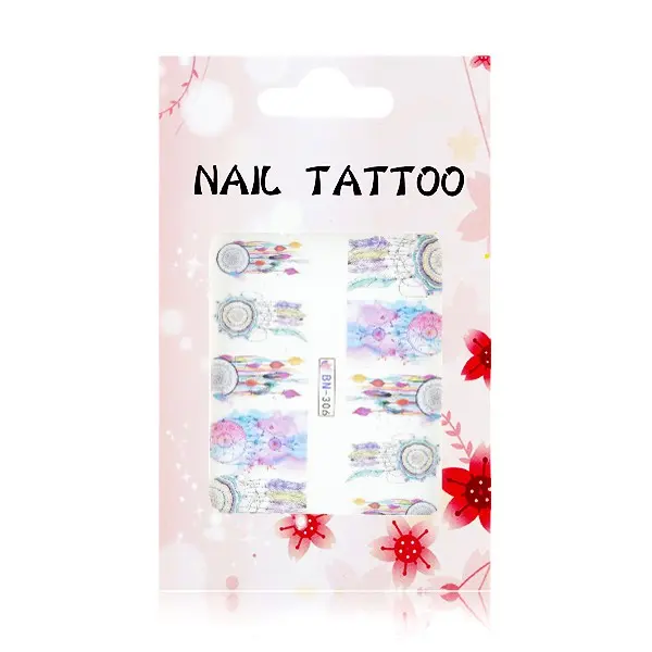 Luxus vizes matrica a köröm díszítésére – Állomfogó – BN306