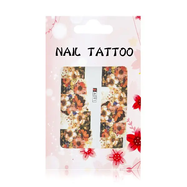 Luxus vizes matrica – Virágok – A091