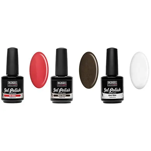 UV gél lakk készlet kicsi, 3db - klasszik/gél lakk készítés