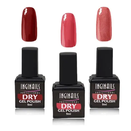 Inginails Professional - Dry gél lakk szett, 3db