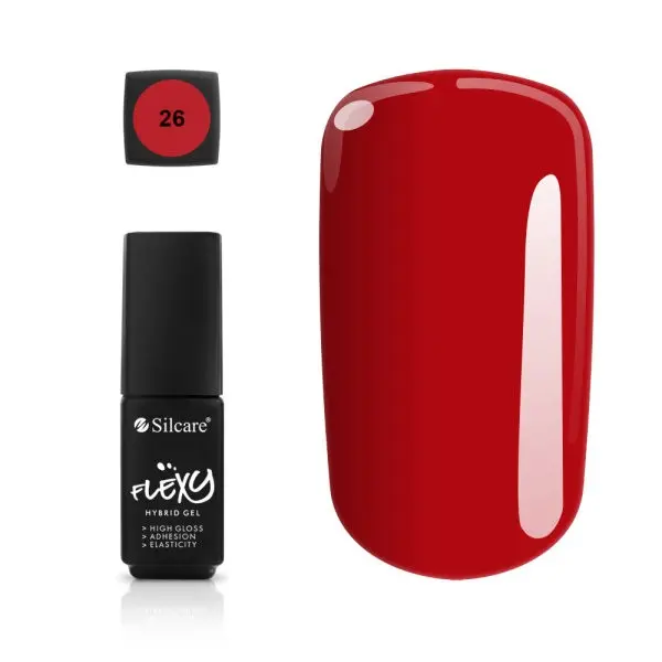 Silcare Hybrid Gél - Flexy 26, 4,5g/gél lakk készítés