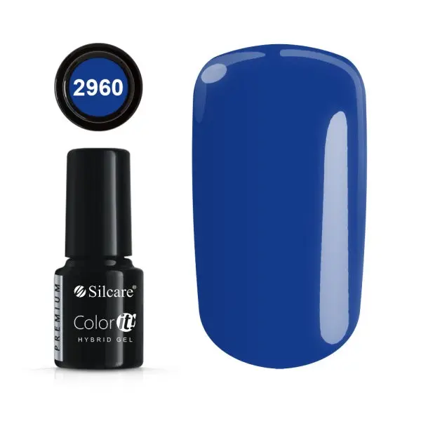 Gél lakk  -Silcare Color IT Premium 2960, 6g/gél lakk készítés