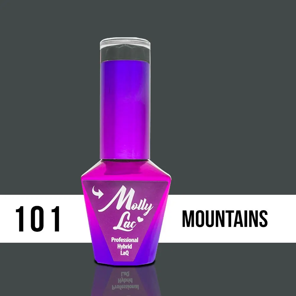 MOLLY LAC UV/LED gél lakk Pure Nature - Mountains 101, 10ml/gél lakk készítés