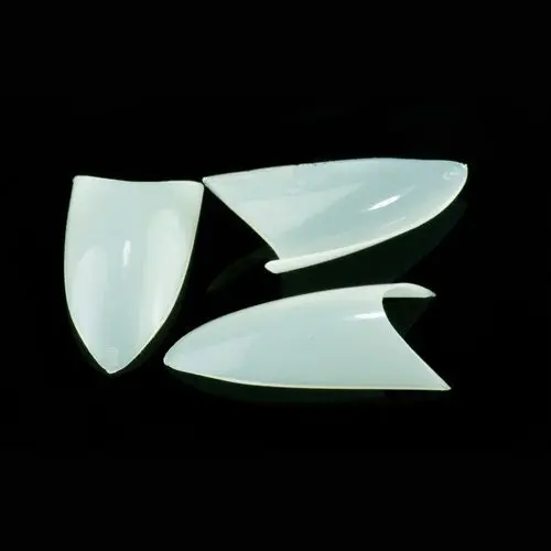 6-os műköröm tip Inginails, 50db-os box - Oval French Natural