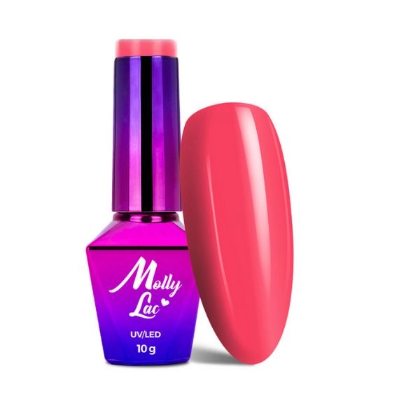 MOLLY LAC UV/LED Flamingo - Pink Escape 146, 10ml/gél lakk készítés