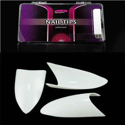 200db-os tip box Inginails - Oval French White, 1-10 mix