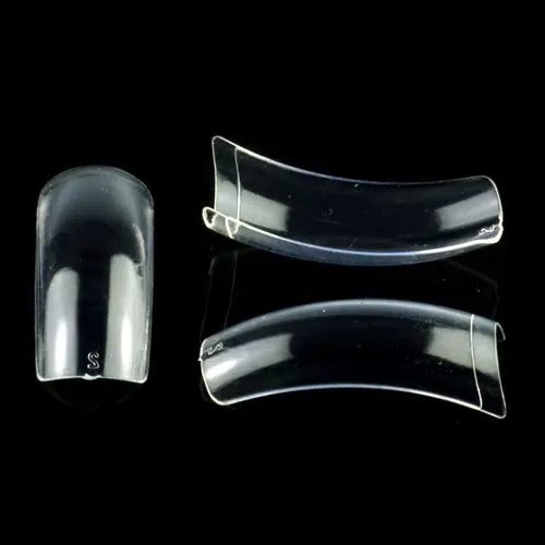 Royal French Clear, 50db-os box - 4-es műköröm tip Inginails