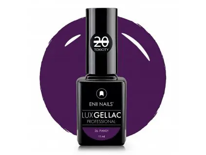 ENII LUX GEL LAC, 26 - Pansy, 11ml/gél lakk készítés