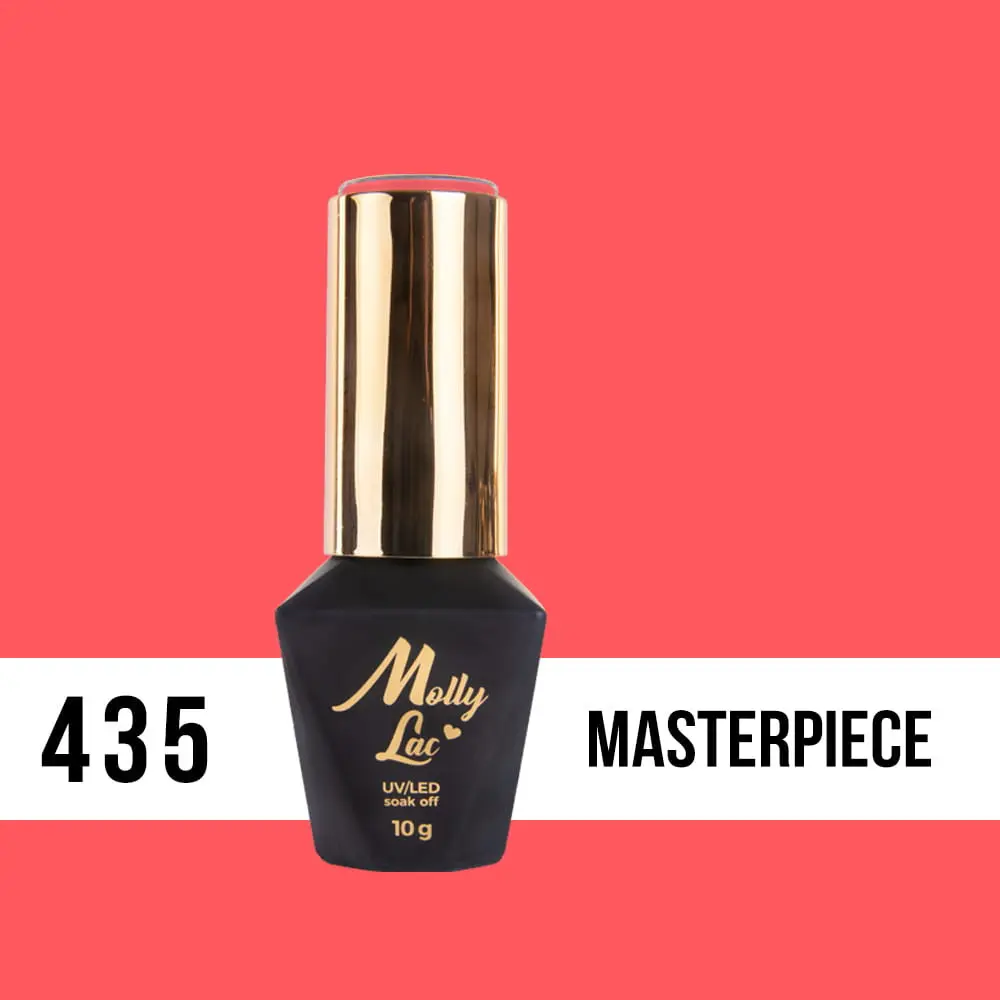 Gél lakk, UV/LED Molly Lac - Masterpiece 435, 10ml
