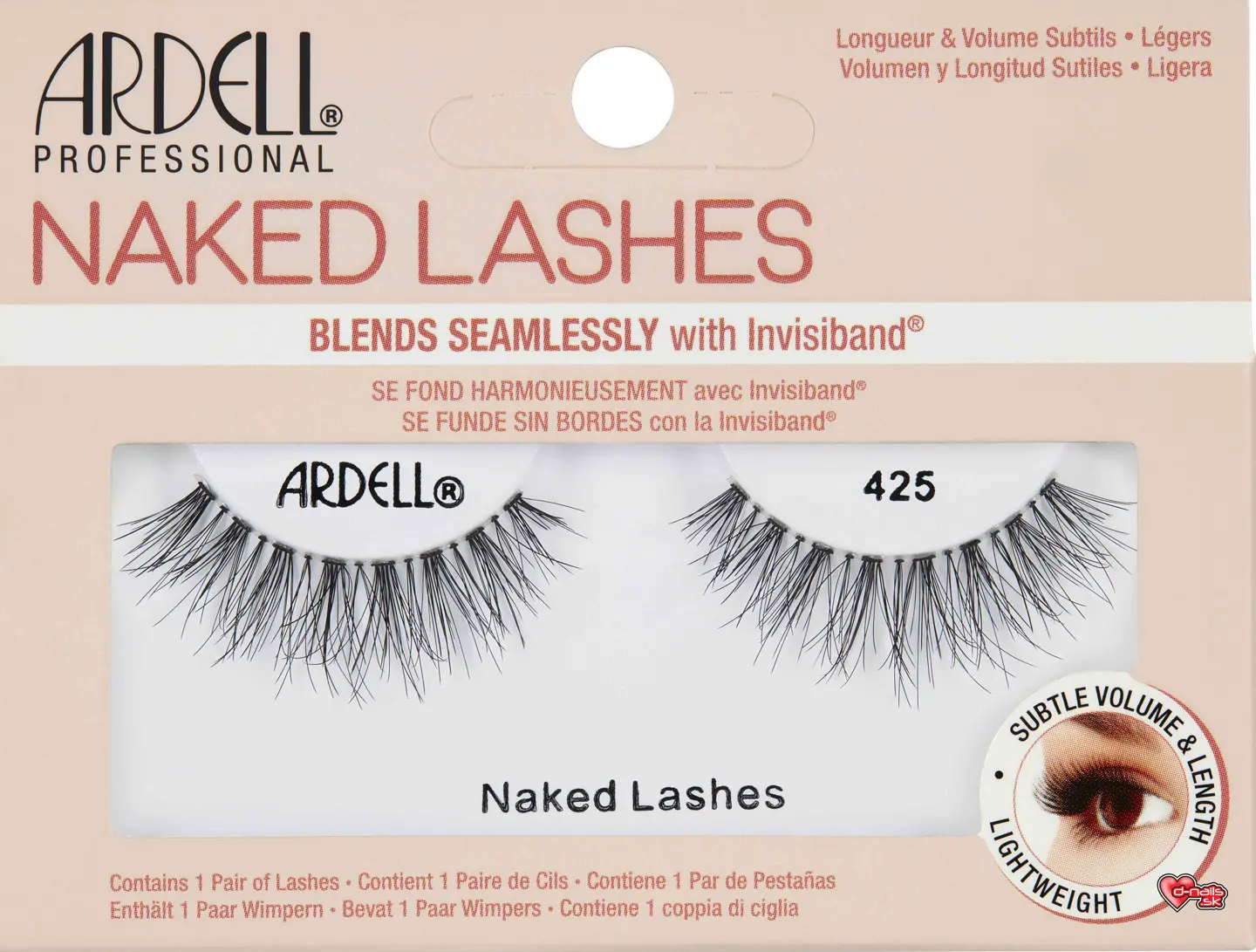 Soros műszempillák - Naked Lashes 425