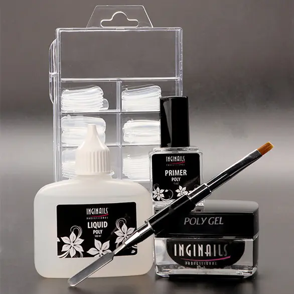 Polygél szett körmökre - Natural Clear 