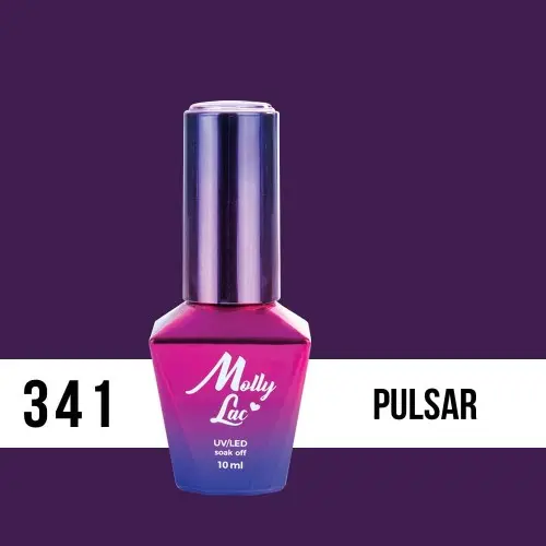 MOLLY LAC UV/LED gél lakk Fashion Outfit - Pulsar 341, 10ml