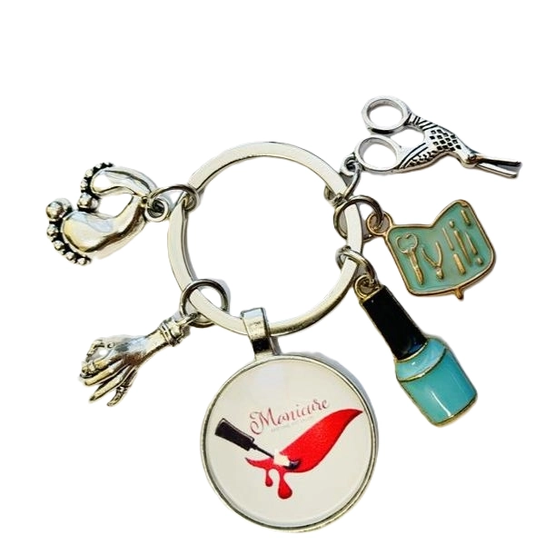 Kulcstartó - Manicure