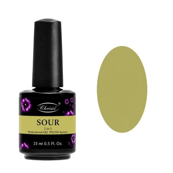 Christel Sour 15ml - Gel Polish 3in1/gél lakk készítés