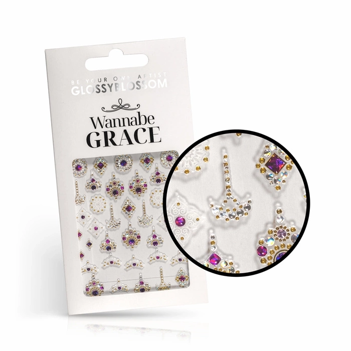 Köröm Matricák Queen of Violet