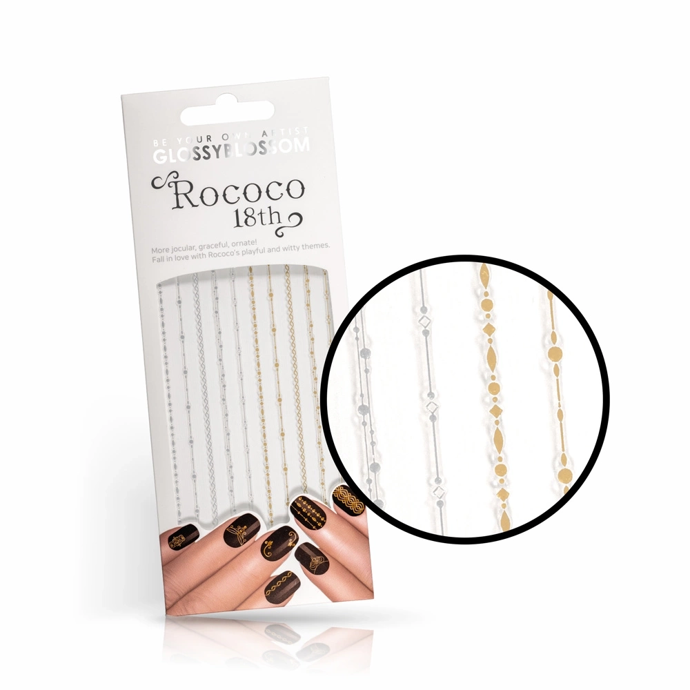 Körömmatricák - nyaklánc