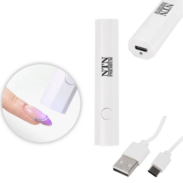 NTN Premium 3W LED körömlámpa 8806, fehér