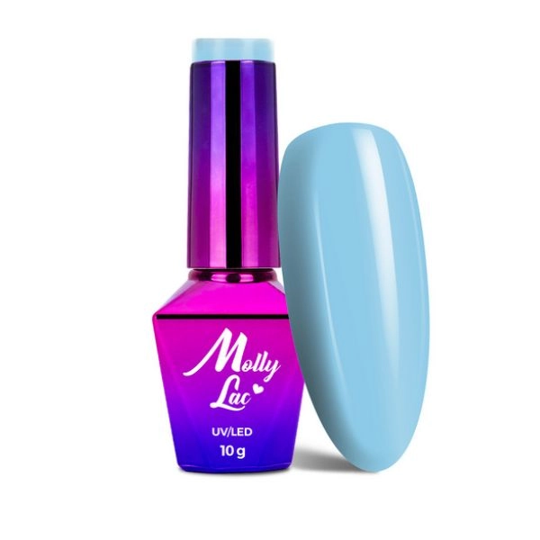 UV/LED hibrid géllakk MollyLac Welcome to Ibiza Sea Wave No. 114, 10g