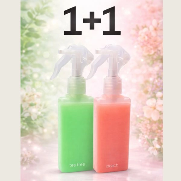 Paraffin spray - Peach + Tea Tree, Pepermint and Patchouli - 1+1 INGYENES AKCIÓ