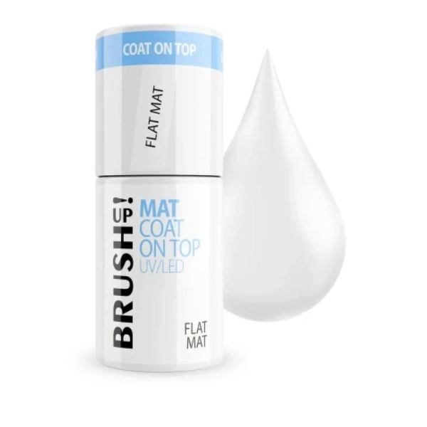BrushUp! UV/LED Coat on Top - Flat Mat, 5g