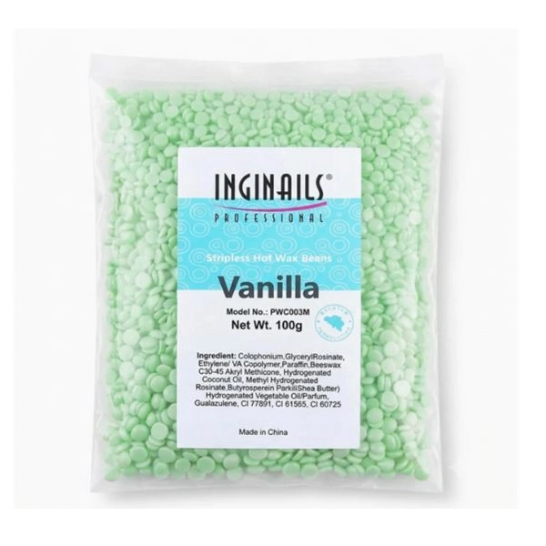 Kozmetikai, szőrtelenítő viasz - gyöngyök – Vanilla, 100g