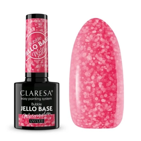 Claresa UV/LED Bubble Jello Base Watermelon, 5g