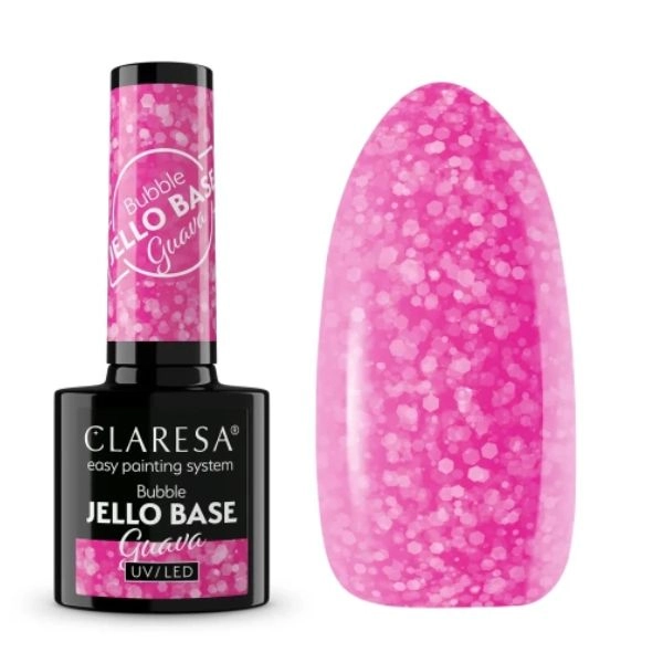 Claresa UV/LED Bubble Jello Base Guava, 5g