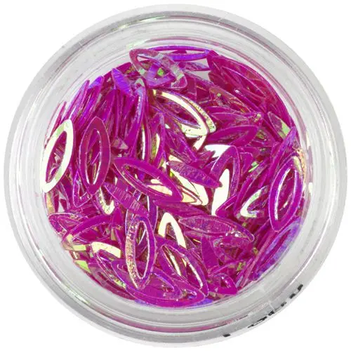 Ívelt szemek - fukszia