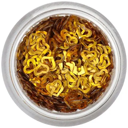 Aranyszínű szívecskék - ívek