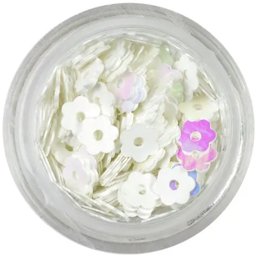 Lyukas virág - fehér