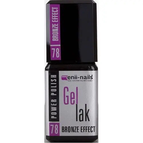 ENII UV lakkzselé – 78 Bronze effect, 11ml/gél lakk készítés