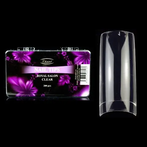 Royal Salon clear 200db - 1-10 tip mix