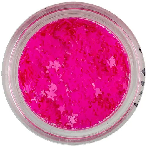 Neon rózsaszín csillagok